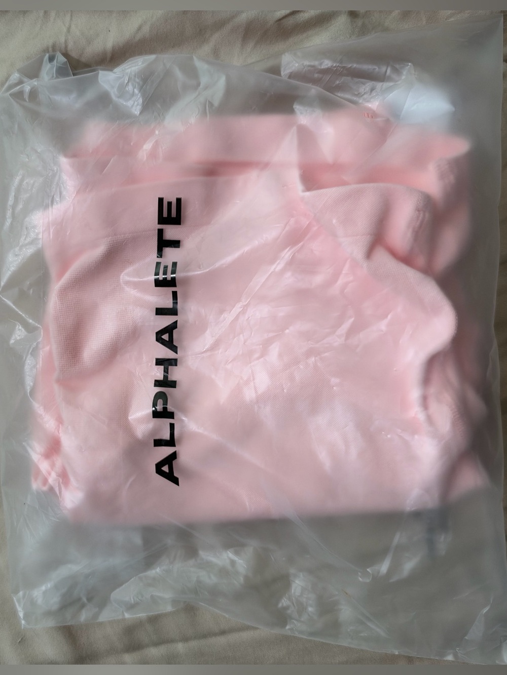 BNWT Alphalete Pump Mid Rise Shorts - Ballet Pink (Size Medium)